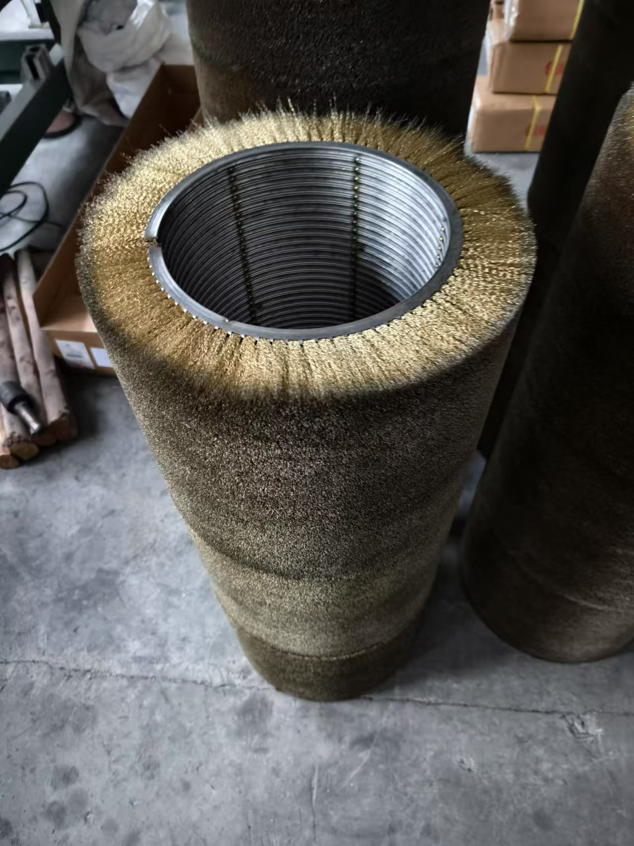 干刷機(jī)鋼絲刷輥